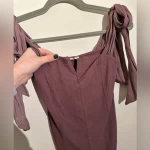 Purple Free People Bodysuit